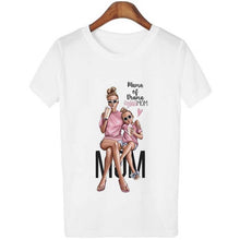 Load image into Gallery viewer, New Arrival 2019 T Shirt Vogue Tee Shirt Korean Fashion Clothing Harajuku Kawaii White Tshirt Super Mom Female T-shirt Mother&#39;s
