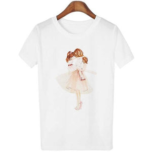 New Arrival 2019 T Shirt Vogue Tee Shirt Korean Fashion Clothing Harajuku Kawaii White Tshirt Super Mom Female T-shirt Mother's
